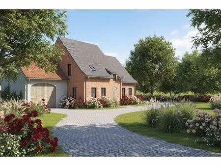 nieuw te bouwen alleenstaande woning te zillebeke.