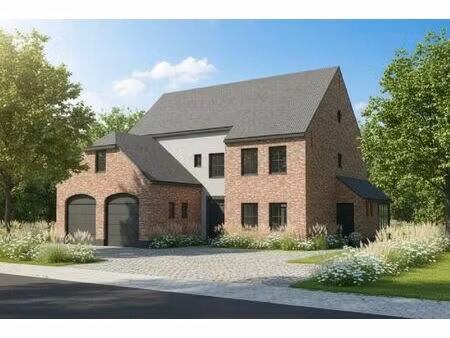 nieuw te bouwen alleenstaande woning te emelgem.