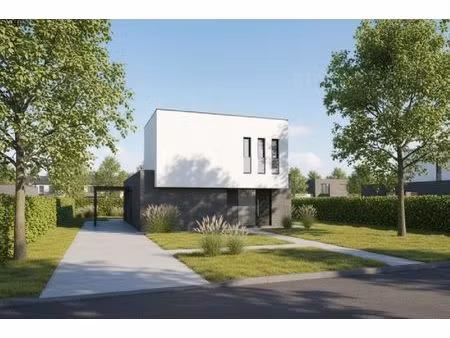 nieuw te bouwen alleenstaande woning te lochristi.