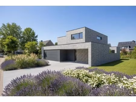 nieuw te bouwen alleenstaande woning te oostrozebeke.