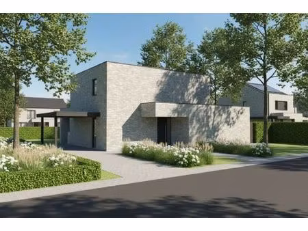 nieuw te bouwen alleenstaande woning te beveren.