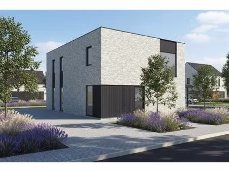 nieuw te bouwen alleenstaande woning te roeselare.