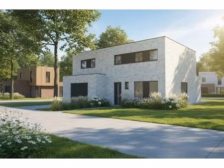 nieuw te bouwen alleenstaande woning te rumbeke.