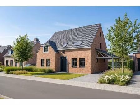 nieuw te bouwen alleenstaande woning te tielt.