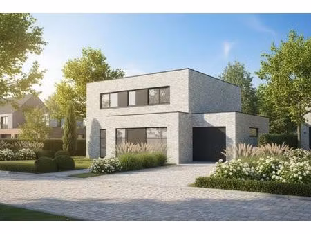 nieuw te bouwen alleenstaande woning te tielt.