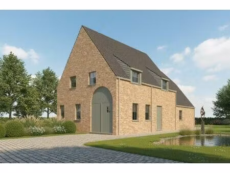 nieuw te bouwen alleenstaande woning te wielsbeke.