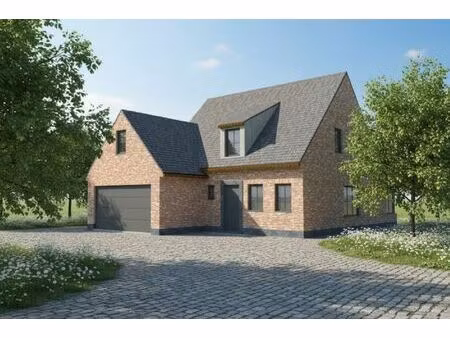 nieuw te bouwen alleenstaande woning te wielsbeke.