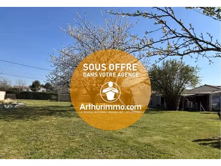 vente terrain 930 m2 à vallans