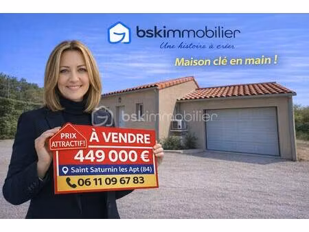 maison de 125 m² à saint-saturnin-les-apt