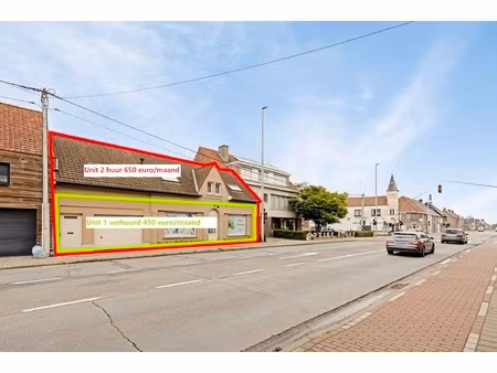 commercieel te koop in desselgem met 2 slaapkamers