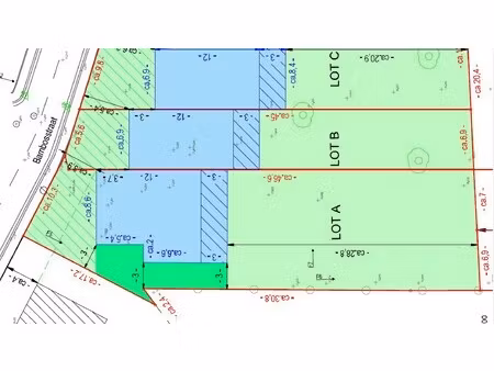 grond te koop in lede