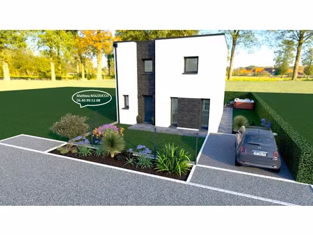 vente maison neuve 3 pièces 80 m² à fressies (59268)  246 000 €