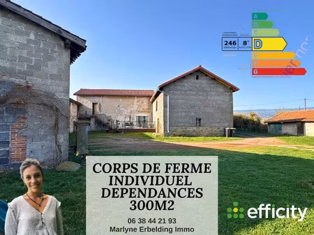 vente ferme 4 pièces 96 m² à montbrison (42600)  255 000 €