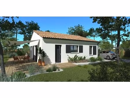 vente maison à construire 70 m² saucats (33650)