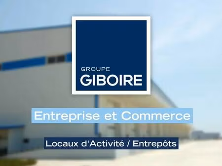 vente entrepôt 350 m²
