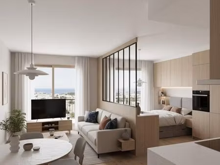 vente appartement neuf 1 pièces 29m2 antibes - 225000 € - surface privée