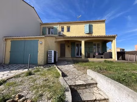 lignan-sur-orb - maison t5 climatisée avec jardin et garage