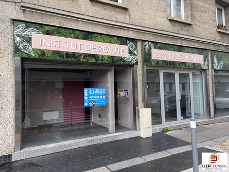 achat local commercial 118m² rouen 76000