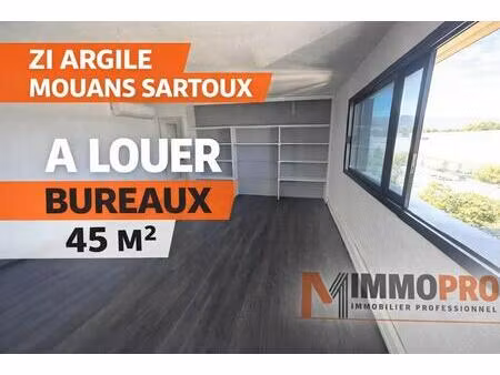 location bureaux 45 m²