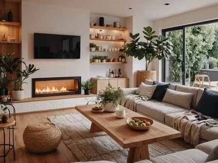 magnifique maison de 4 pièces avec jardin et parkings