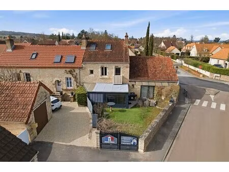 à vendre : charmante maison en pierre au coeur de dracy-le-fort