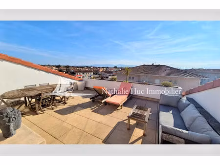 vente appartement 3 pièces 78m2 sainte-marie 66470 - 235000 € - surface privée