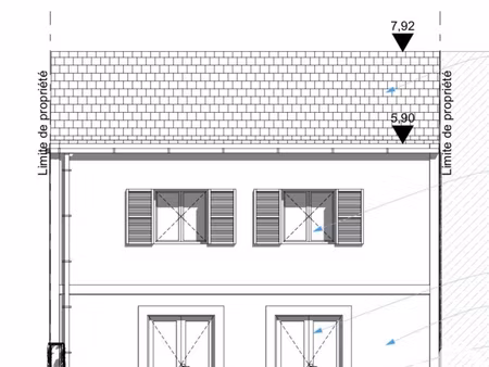 vente terrain 163 m²