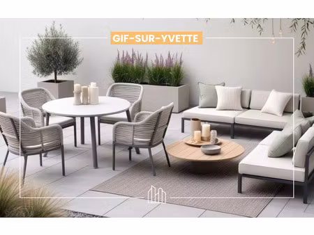 vente appartement neuf 4 pièces 79m2 gif-sur-yvette - 376900 € - surface privée
