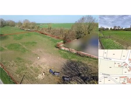 terrain agricole à vendre à rue sous les monts petit-hallet (vbe02492)