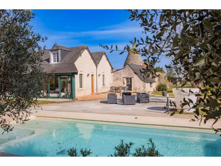 vente maison piscine à la meignanne (49770) : à vendre piscine / 203m² la meignanne