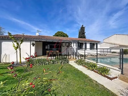 mollégès  magnifique villa 90m² sur 539m² de terrain avec piscine