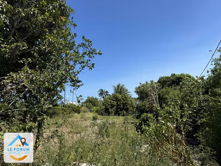 saint pierre 97410 - parcelle d'environ 420 m2 en zone uf -