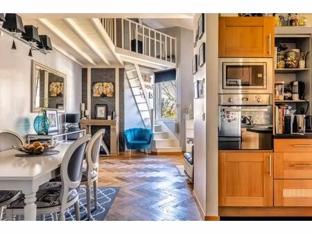 duplex familial lumineux avec séjour cathédrale – 4 chambres – balcon – box fermé