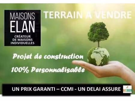 terrain constructible à vendre