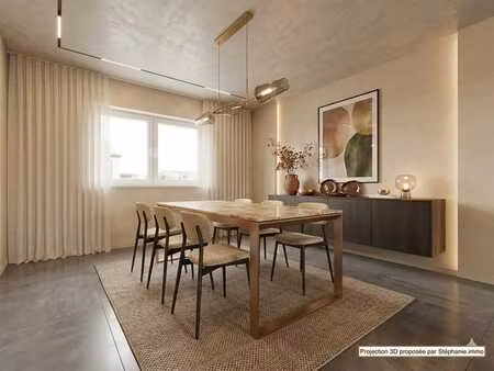 maison 2 ch + grenier aménageable avec jardin & garage