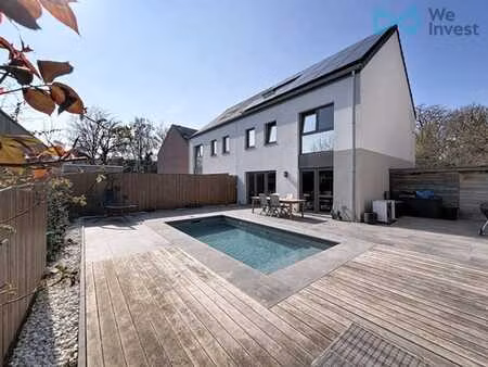 petit-enghien - magnifique maison 3 ch. de 2020 + piscine