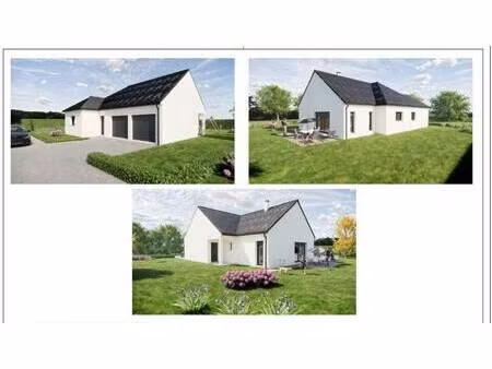 terrain avec maison neuve à vendre