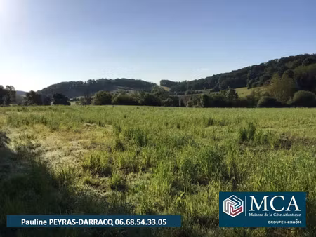 vente terrain 750 m² salies-de-béarn (64270)