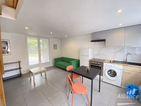 appartement en duplex avec jardin privatif