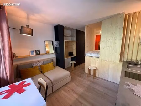 studio cosy disponible mi avril