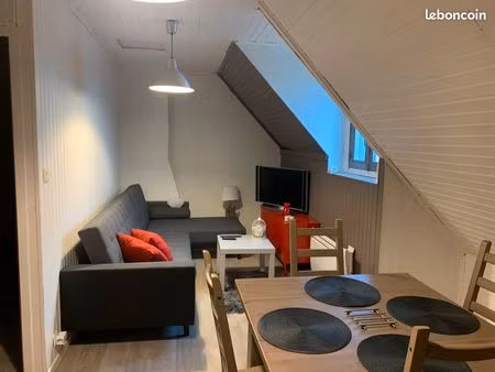 t2 meublé 35m² blois centre 450 cc