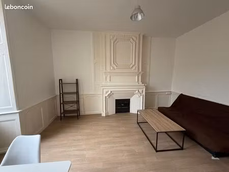 t1 meublé coté cour