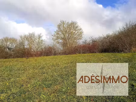 terrain de 1200m² avec vue sur les pyrénées