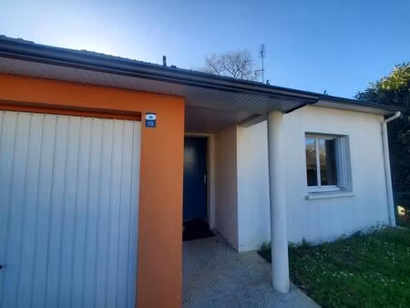 maison t3 de plain-pied a donges avec jardin et garage