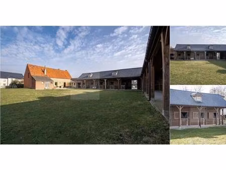 fermette à vendre avec garage et terrasse   hautrage (vbe02542)