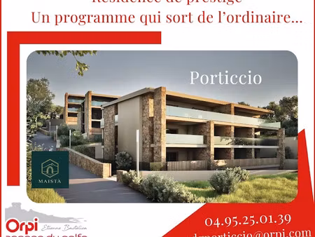 vente appartement 2 pièces 43 m² à porticcio (20166)  289 000 €