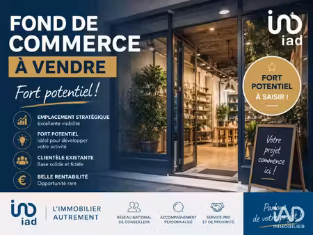 vente commerce 71 m² viroflay (78220)