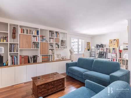 paris xv- superbe duplex 3 chambres - 4eme etage