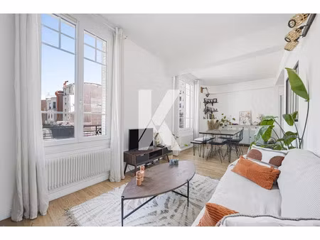 vente appartement 3 pièces 56.22 m² à saint-ouen (93400)  429 000 €