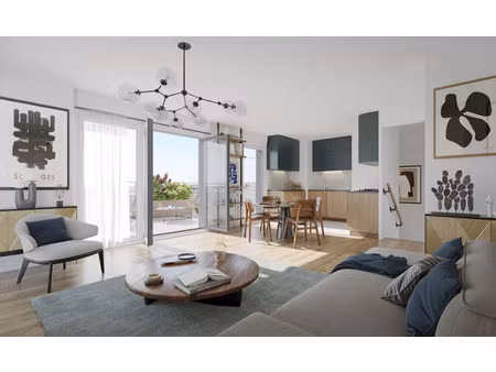 vente appartement 3 pièces 60 m² à rosny-sous-bois (93110)  418 000 €